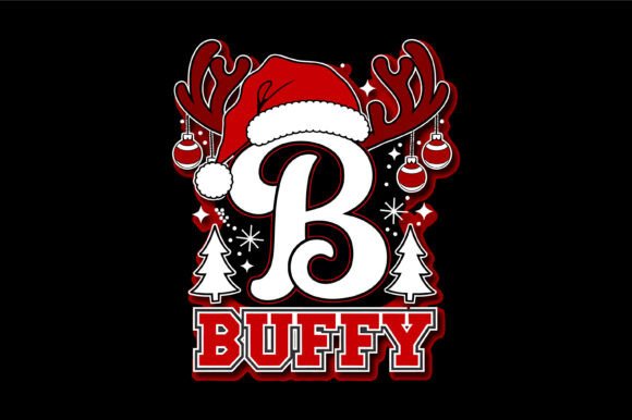 Festive Buffy Letter Christmas Design: Graphics Review