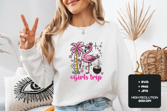 Girls Trip Flamingo SVG Design Review
