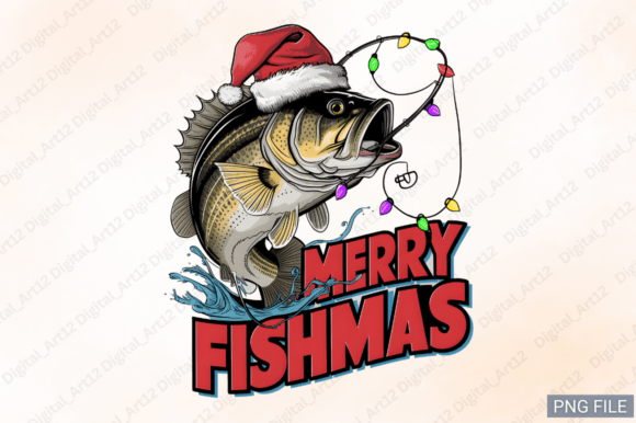 Merry Fishmas Graphics for T-Shirt Designs Review