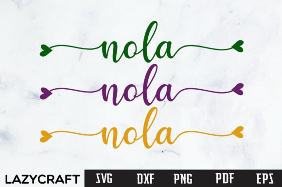 NOLA Svg Design: Graphics for T-Shirt Designs